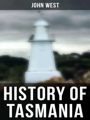 cover image of History of Tasmania